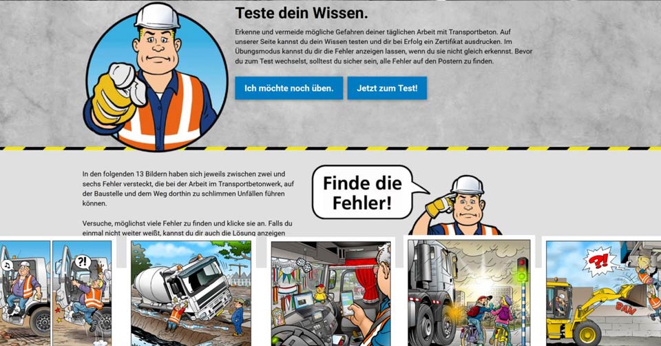 Online-Lernspiel zur Arbeitssicherheit erweitert